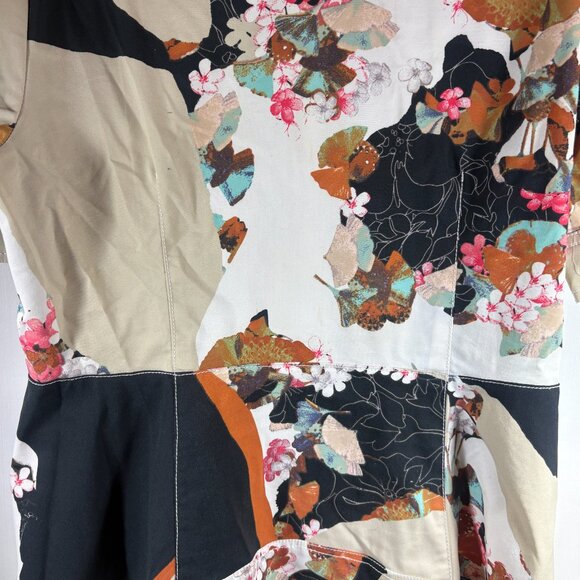 3.1 PHILIP LIM x TARGET | Multicolored Floral Print Dress | Asymetrical Hem | XL - Picture 8 of 10